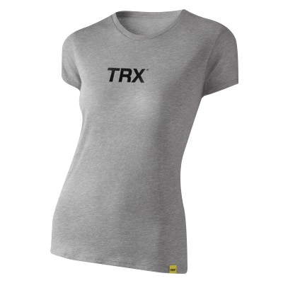 T-Shirt TRX Schwarz auf Grau Frauen Large T-Shirt TRX Schwarz auf Grau Frauen Large